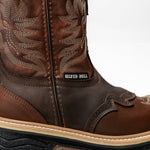 Bota de Trabajo 100% Piel Suela Doble