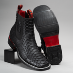 Botin Rodeo Vaquero Piton Imitacion