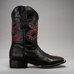 Combo Botas Vaqueras de Hombre Viper con Punta Cuadrada