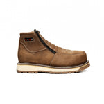 Western Flex 6" Botas de Trabajo Doble Zipper Suela Ligera Doble Densidad , 100% Piel