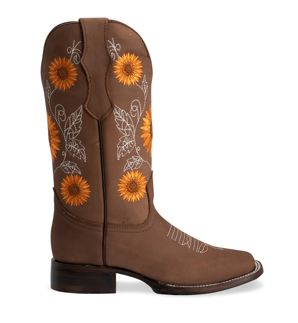 Jb15-05 Bota Dama Tubo Girasol Sand