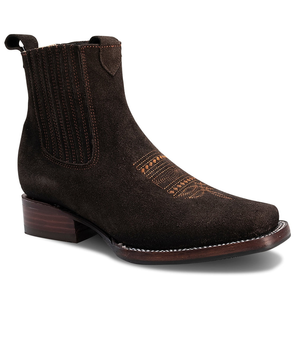 723 Dama Botin Rodeo Nobuck Cafe