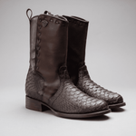 Bota Rodeo Piel Premium Piton Punta Redonda
