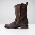 Bota Rodeo Piel Premium Piton Punta Redonda