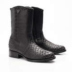 Bota Rodeo Piel Premium Piton Punta Redonda