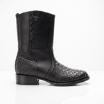 Bota Rodeo Piel Premium Piton Punta Redonda