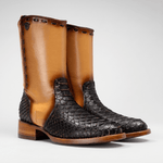 Bota Rodeo Piel Premium Piton Punta Redonda