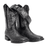 Combo 569 Sincelada Rodeo Black Silver Boot Wide Ee Last-One Number Less Recommended