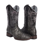 Combo 569 Sincelada Rodeo Black Silver Boot Wide Ee Last-One Number Less Recommended